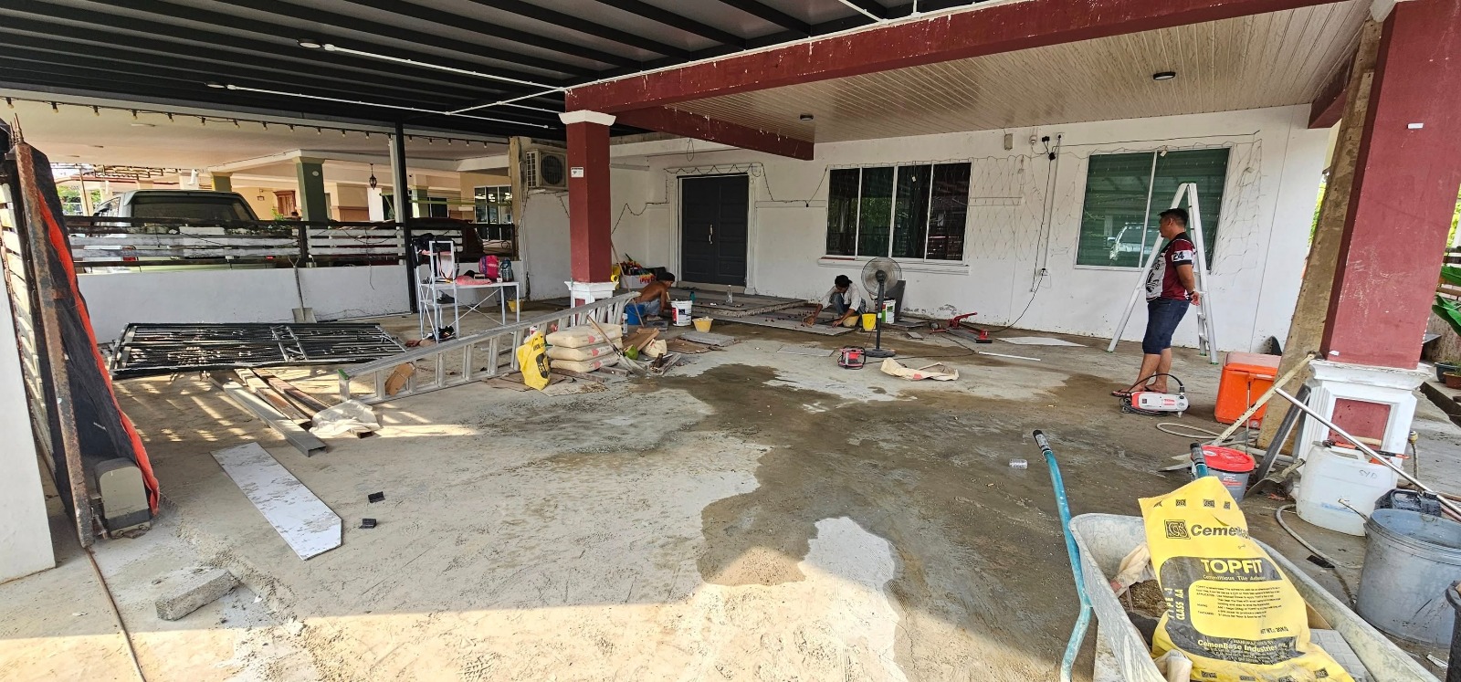 Keadaan Sebelum - Flooring